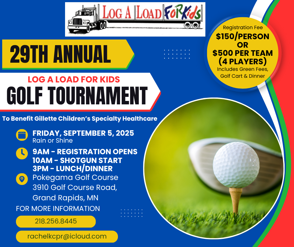 Log A Load Golf Tournament Advertisement